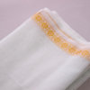 Lungi en coton du kerala Blanc