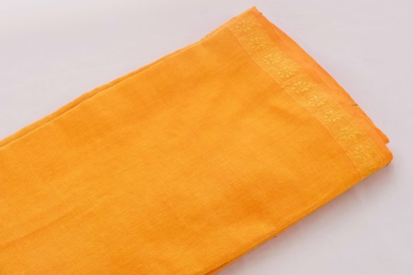Lungi en coton du kerala orange
