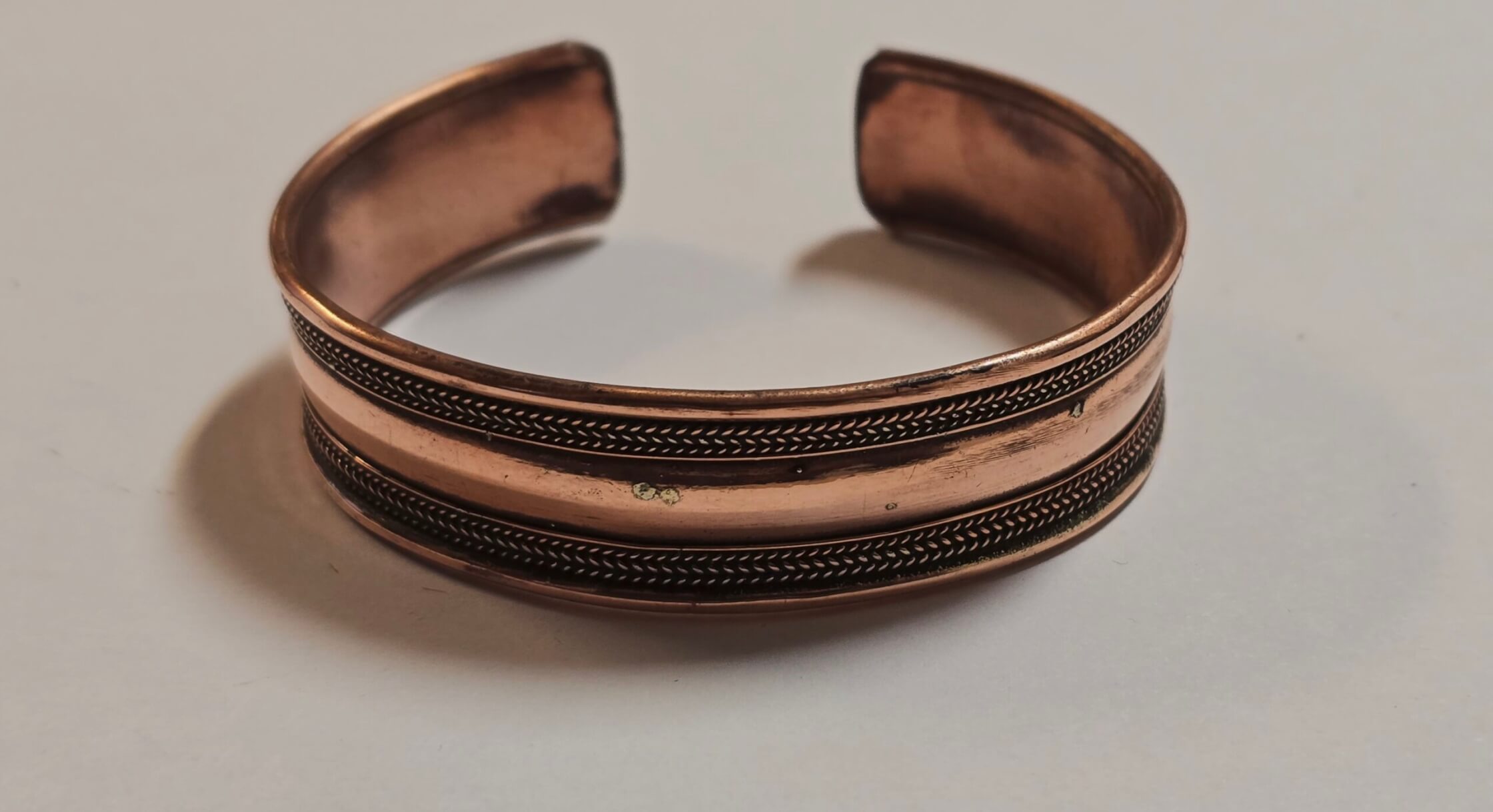 Bracelet épais cuivre