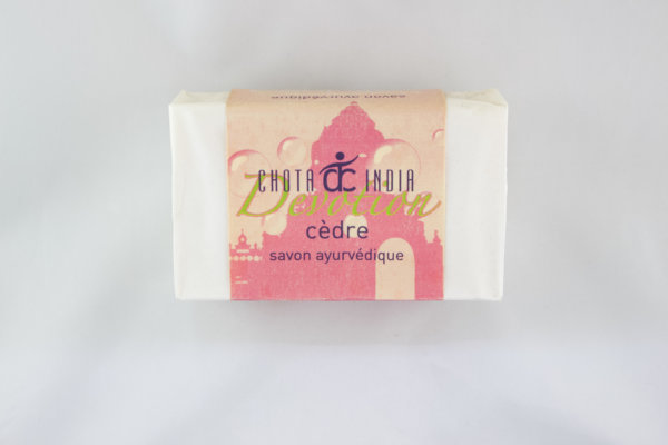 Savons Ayurvedic au cédre 120gr