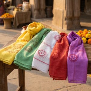 foulards bénares inde grand