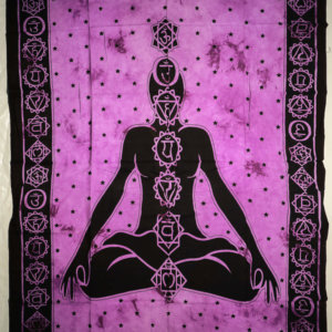 Tenture sept Chakra Violet