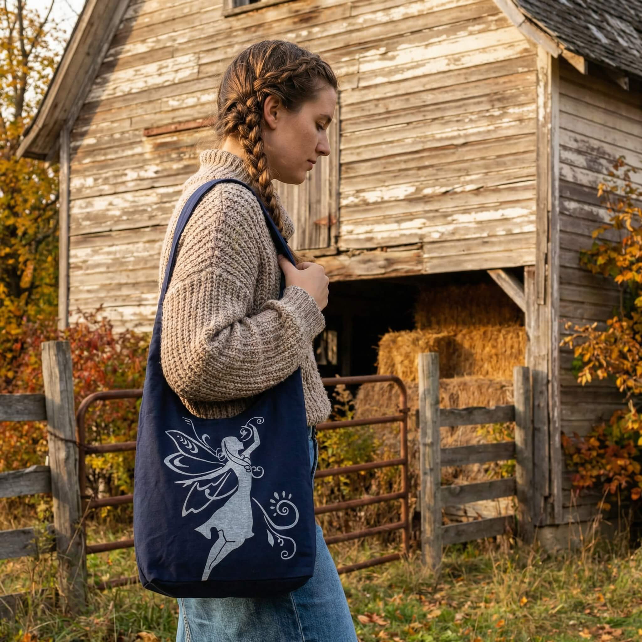 sac bandoulière fée