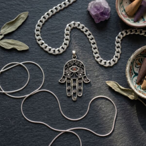 pendentif en argent Main de Fatma Khamsa