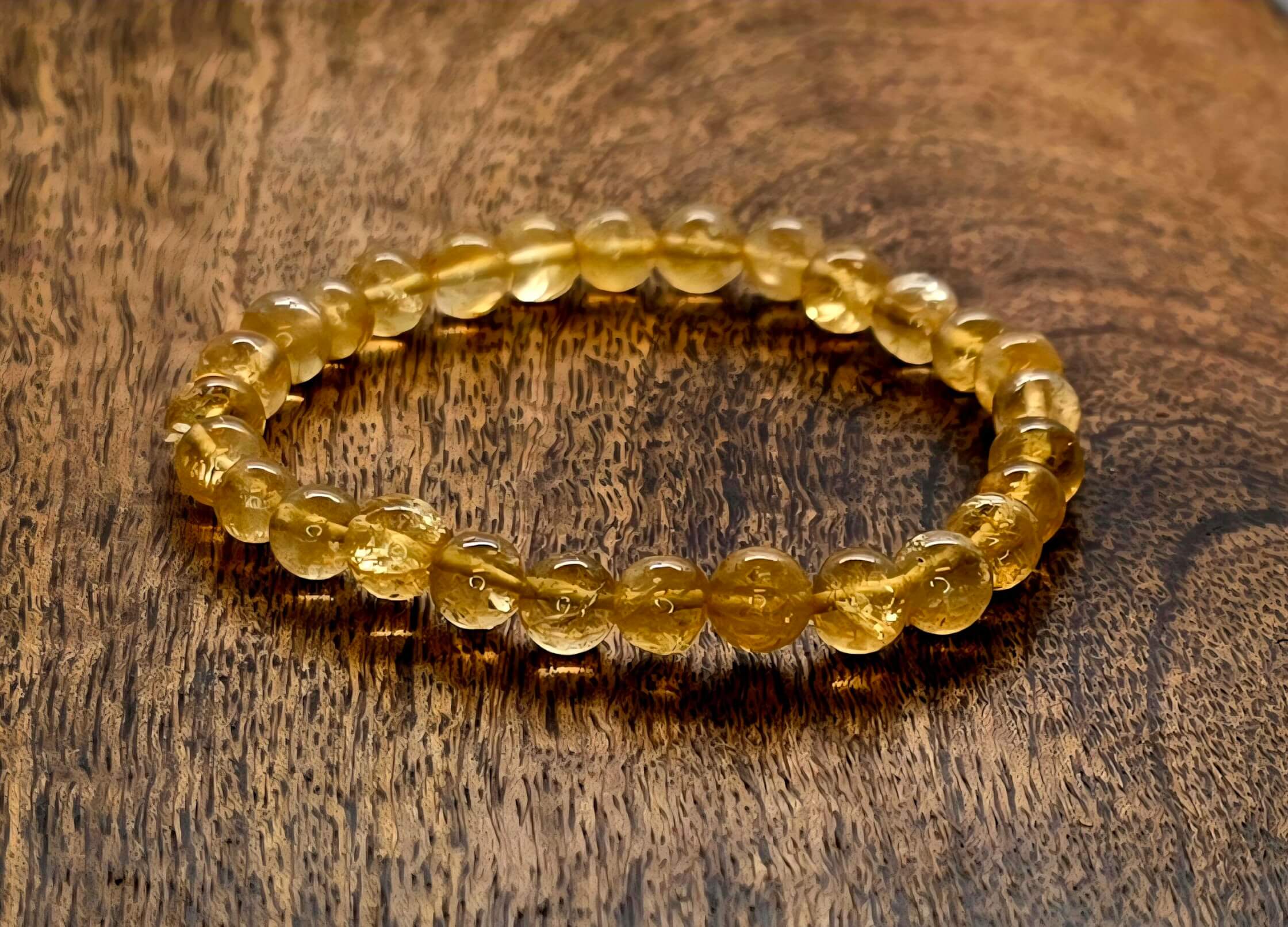 Bracelet Citrine 8mm