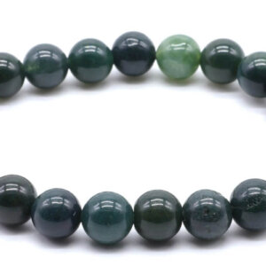 Bracelet Agate mousse