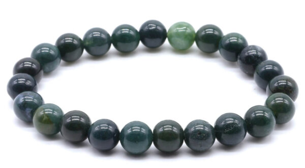 Bracelet Agate mousse