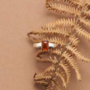 Ambre bague<span> - </span>54