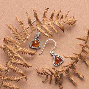 Ambre boucles d'oreilles
