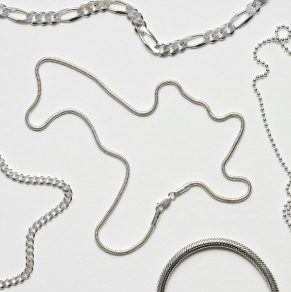 chaîne argent fine ronde
