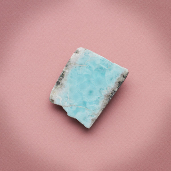 Larimar pierre brute