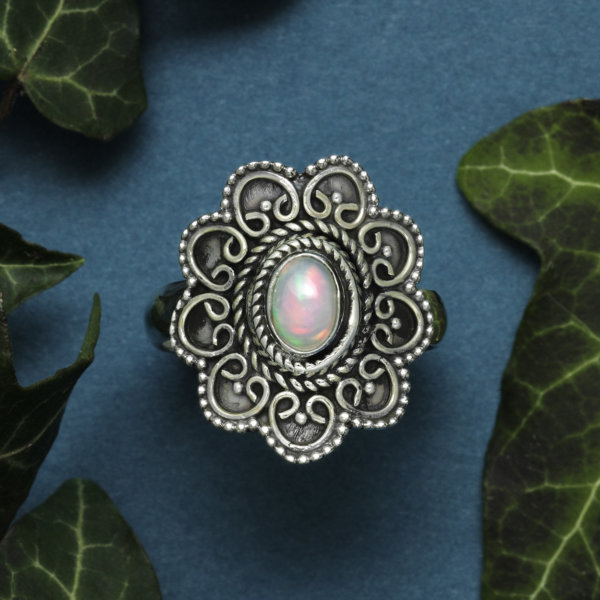 Opale bague