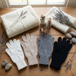 gants en alpaga