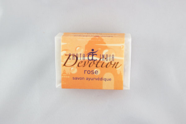 Savons Ayurvedic rose 75gr