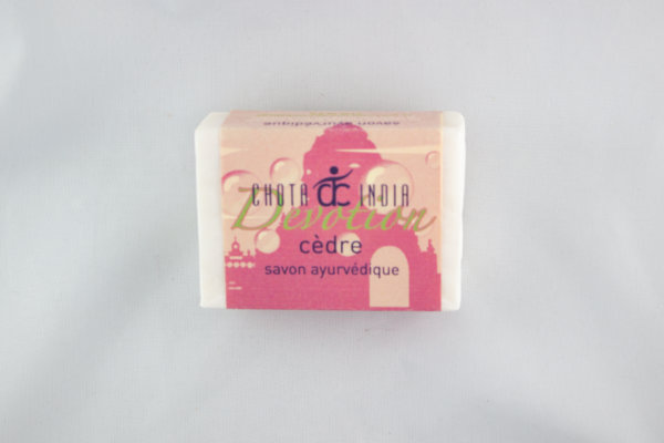 Savons Ayurvedic au cédre 75gr