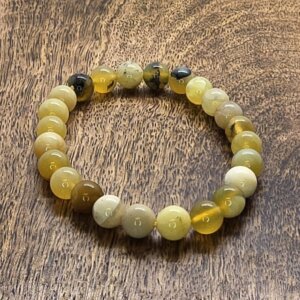 Bracelet Opal jaune 8mm
