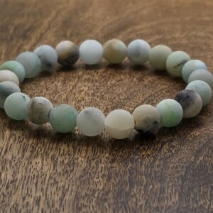 Bracelet Amazonite brute 8mm