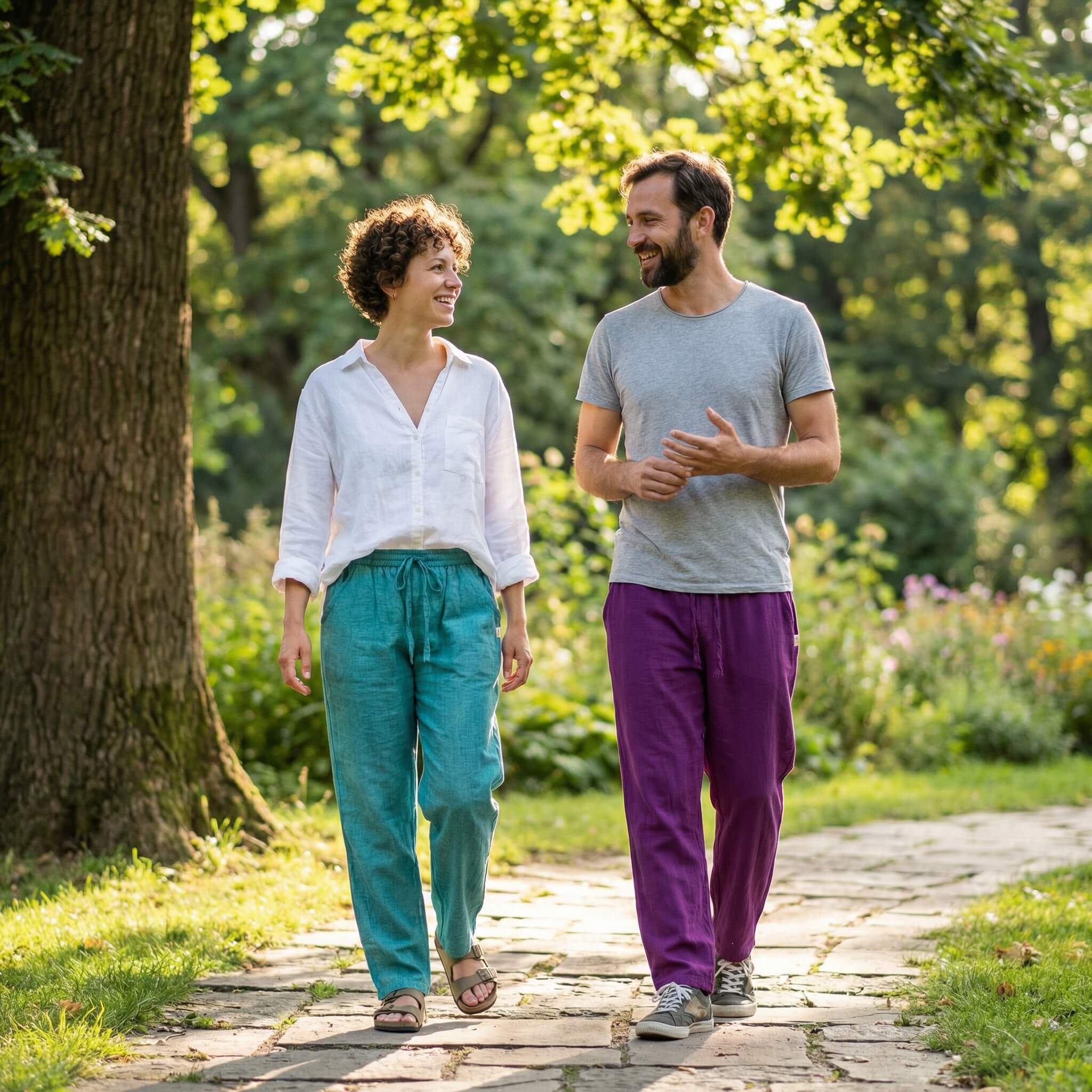 Pantalon Bénarès - Coton léger et style unisexe