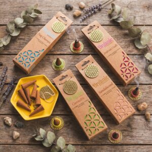 encens cone organic organique goodness