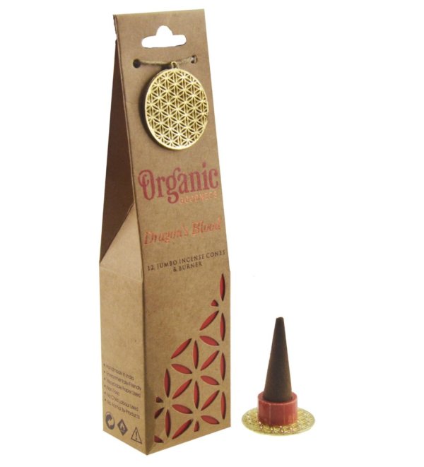 organic cone dragon's bood
