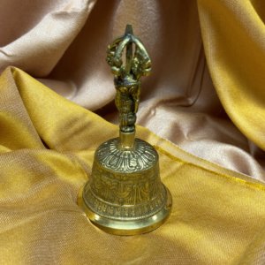 petite cloche tibétaine en 5 métaux