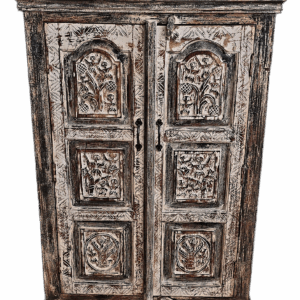 petite armoire indienne sculpté