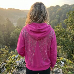 Veste en coton avec ailles ange