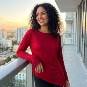 top viscose longue manche