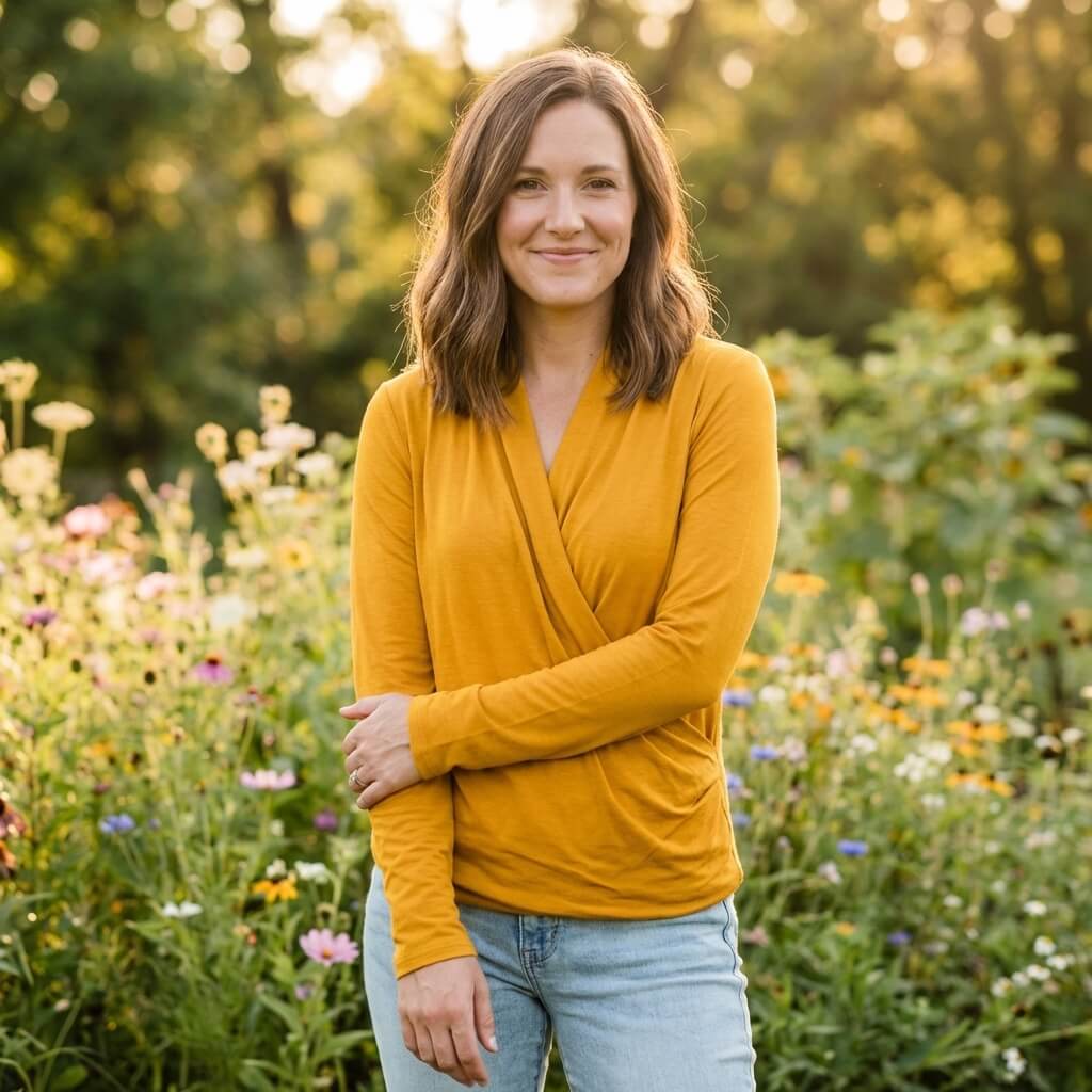 cross top viscose jaune longue manche