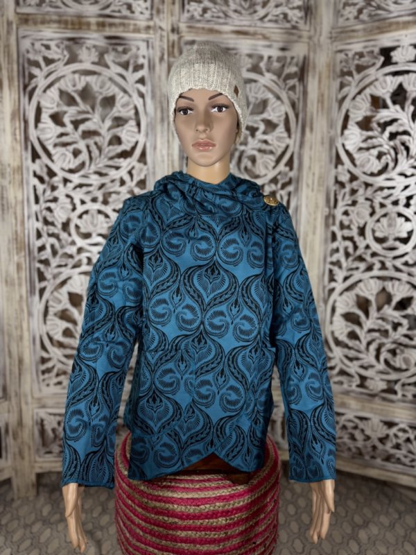 Pull Veste en Coton avec imprimé - Bild 8