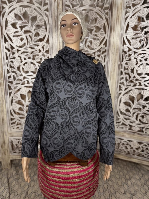 Pull Veste en Coton avec imprimé - Bild 6