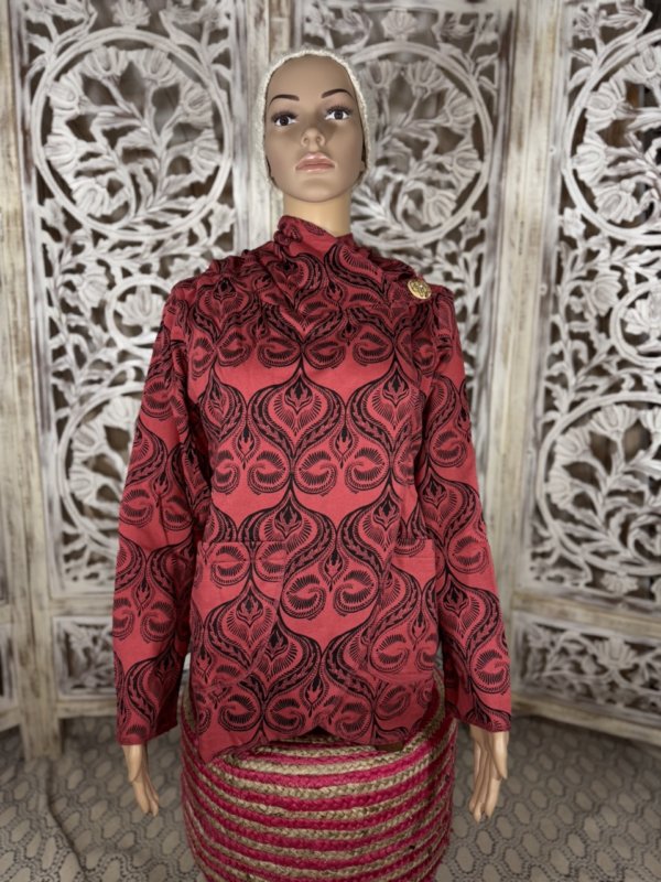 Pull Veste en Coton avec imprimé - Bild 4