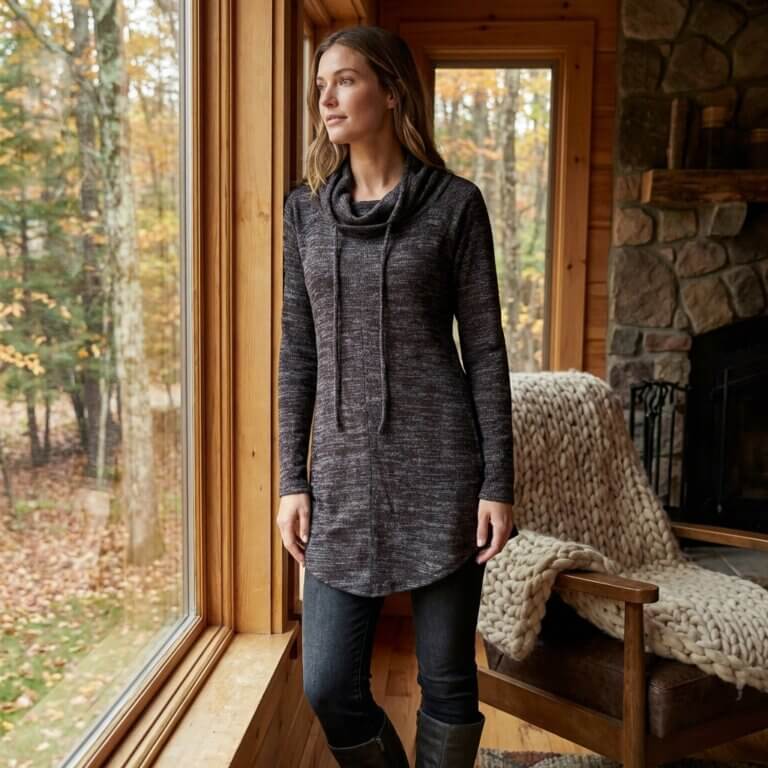 Maya dress coton chinée robes tunique