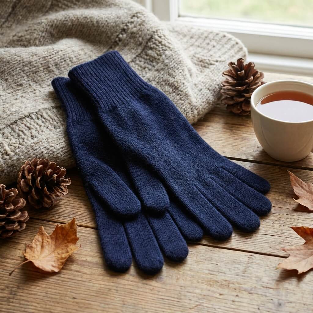 gants 100% Cachemire du Népal