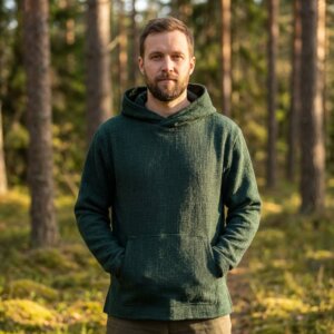 pull homme coton capuche