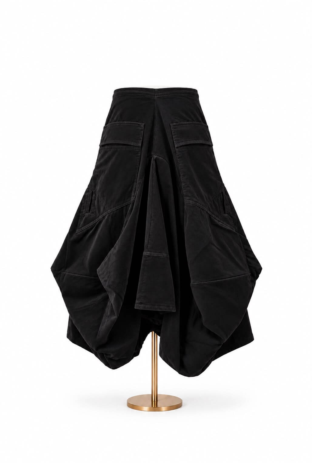 jupe en velours Noir