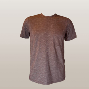 T-SHIRT POUR HOMMES EN COTON BIOLOGIQUE rum raisin