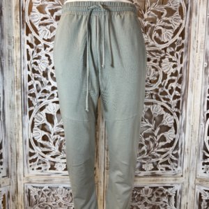 pantalon coton organique anlp 2 white sauge pantalon coton organique anlp 2 white sauge