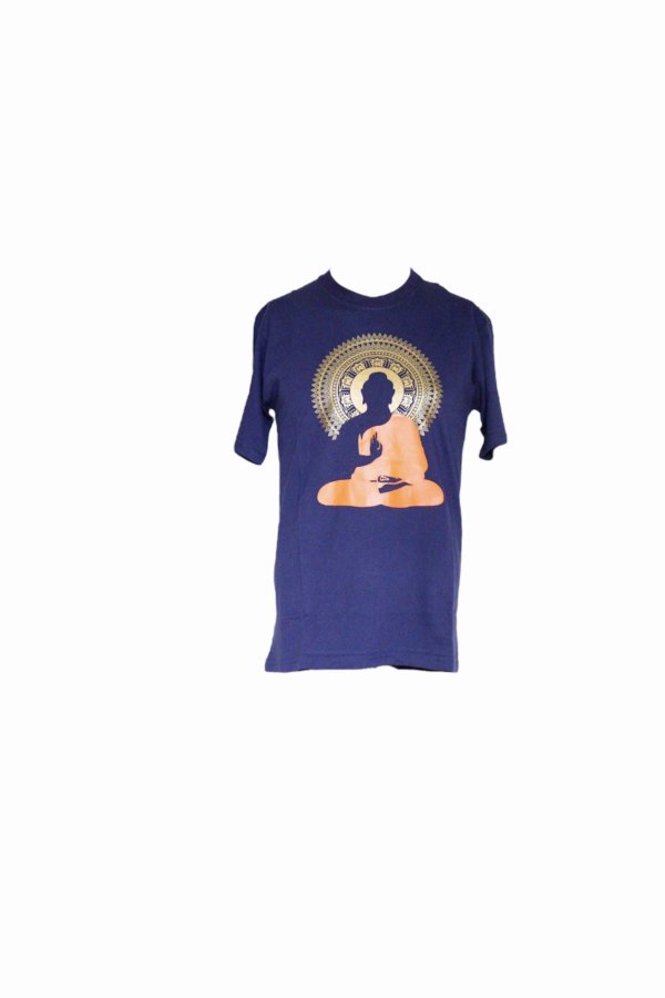 t-shirt en coton avec bouddha