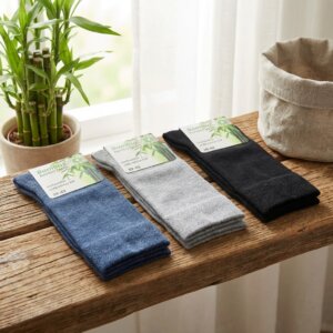 chaussette en Bambou star