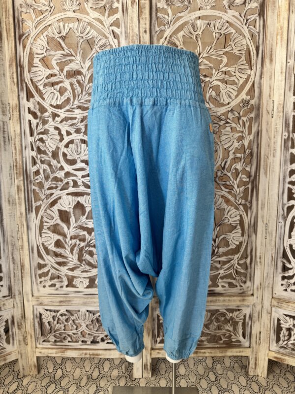 SAROUEL UNIS pantalon bleu ciel