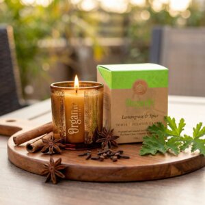 Bougie organic goodness citronnelle et épice