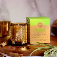 Bougie organic goodness citronnelle et épice