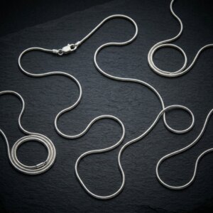 chaine argent serpent 2mm de diamètre