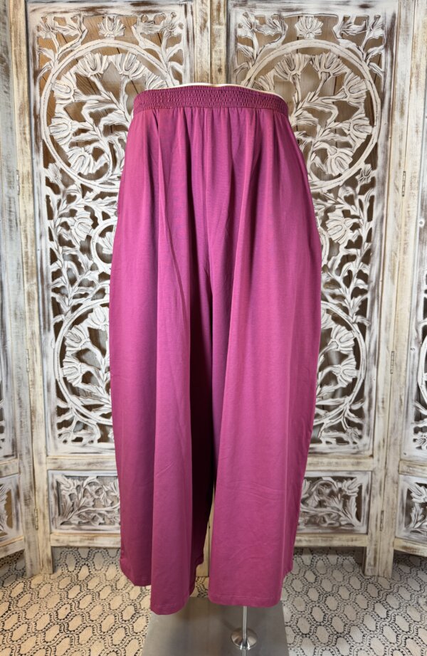 Pantalon Jupe coton organique anona caramin