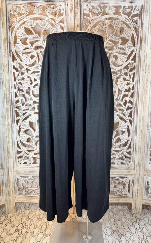 Pantalon Jupe coton organique anona noir