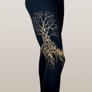 legging arbre de vie noir coté