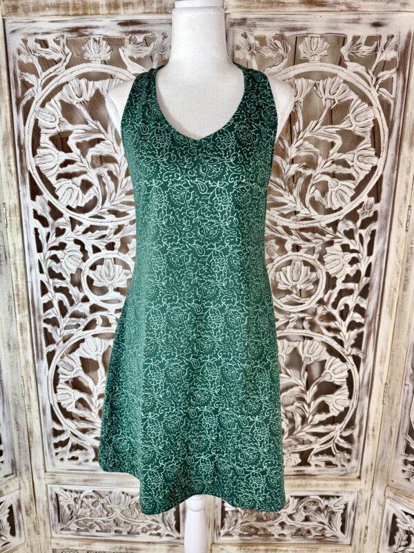 Robe organique verte