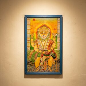 Tableau anciens de Narasimha Vishnu