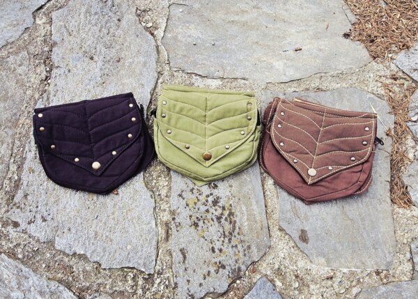 Ceinture Banane en forme de feuille